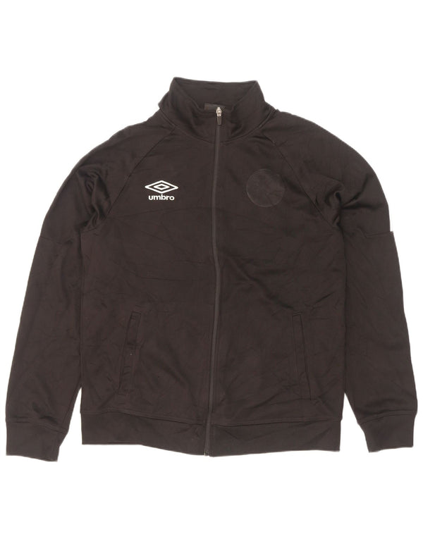 Jaqueta masculina de agasalho Umbro grande poliéster preto