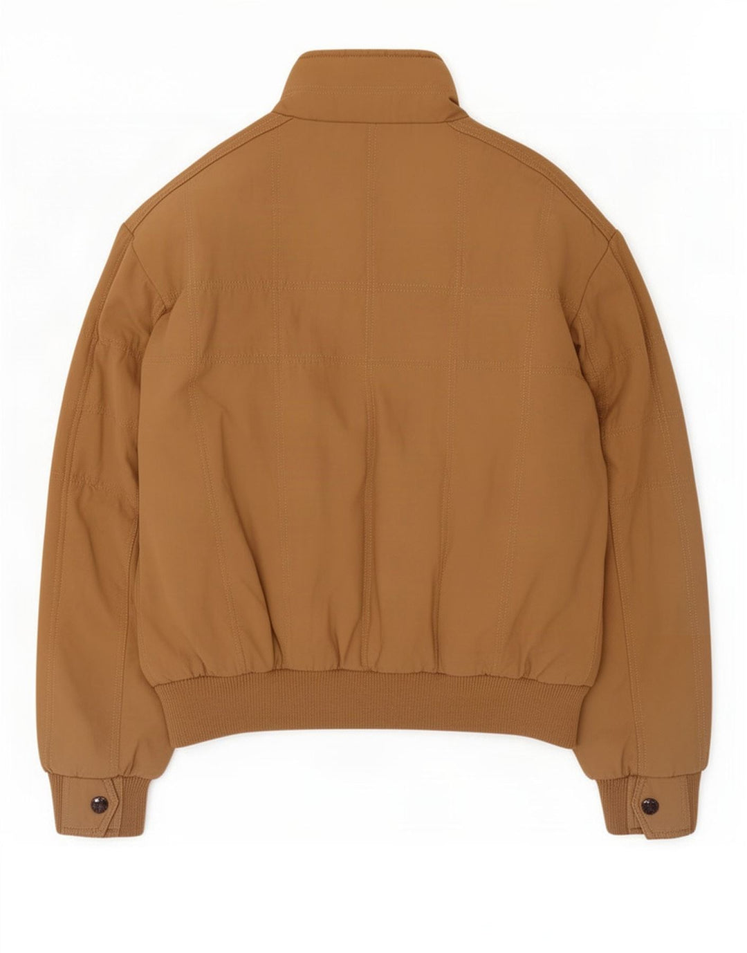 Jaqueta acolchoada masculina Coveri UK 42 XL algodão bege