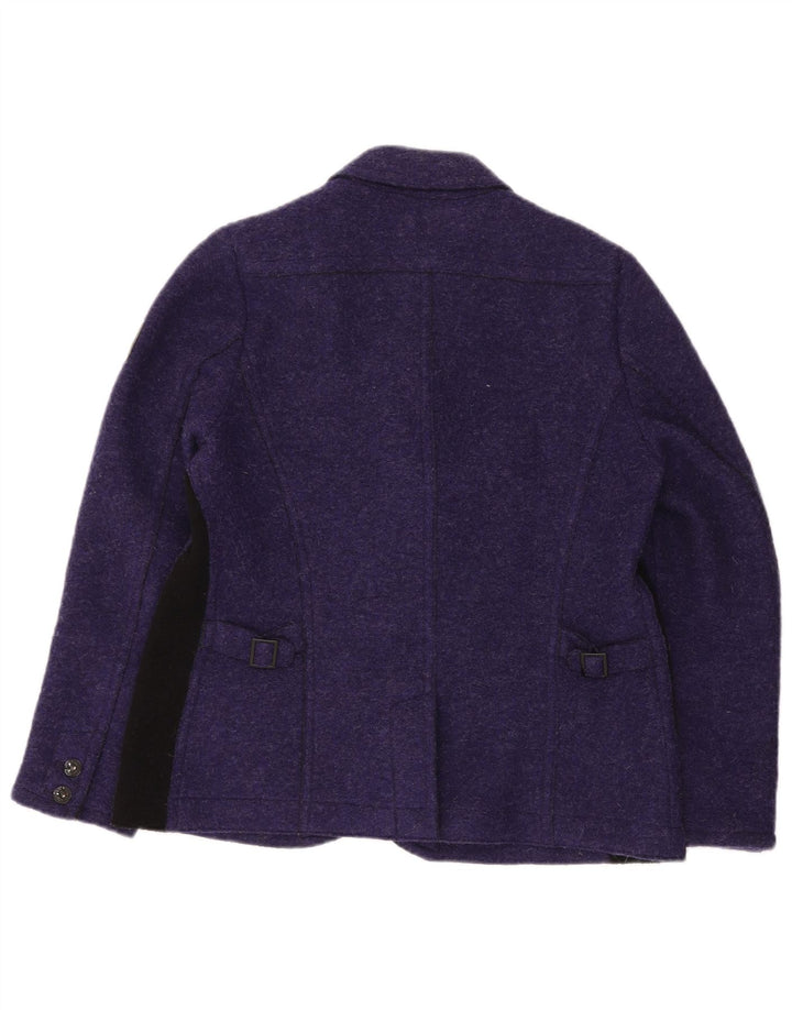 Jaqueta blazer feminina FRIEDA & FREDDIES UE 40 bloco colorido roxo médio