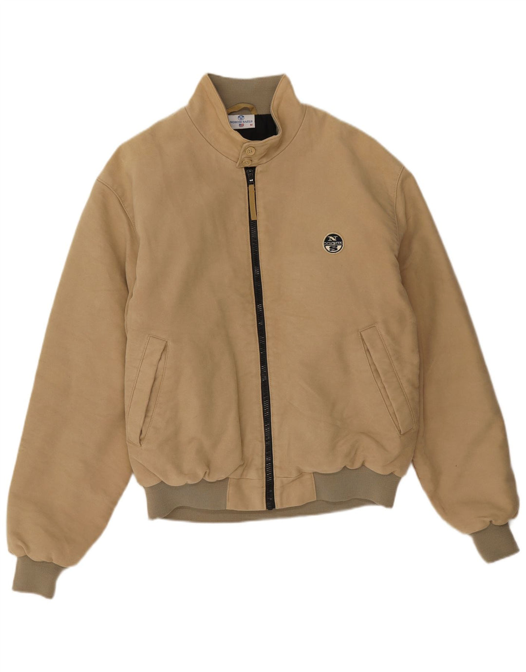 Jaqueta bomber masculina North Sails UK 38 médio bege