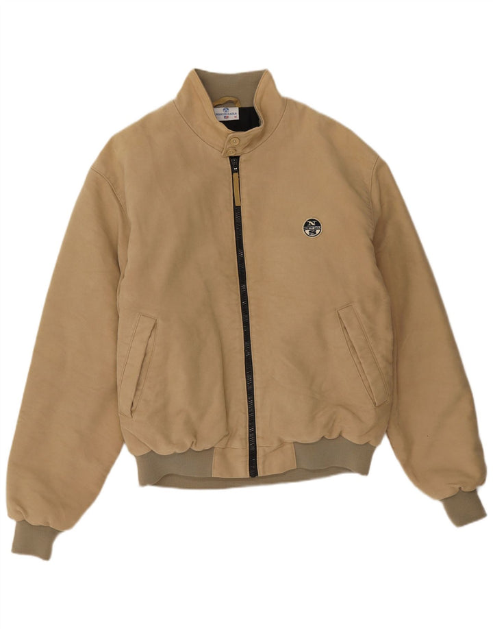 Jaqueta bomber masculina North Sails UK 38 médio bege