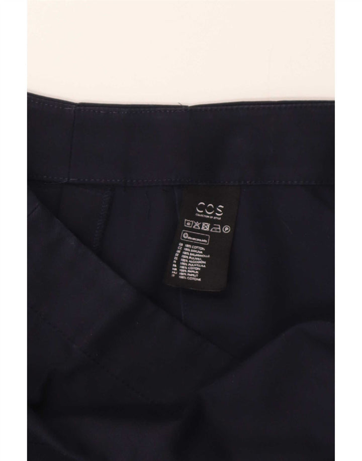 Cos Saia Cargo Feminina Média W28 Algodão Azul Marinho