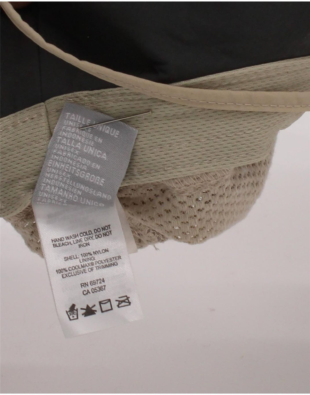Chapéu balde Columbia masculino regular fit tamanho único bege nylon