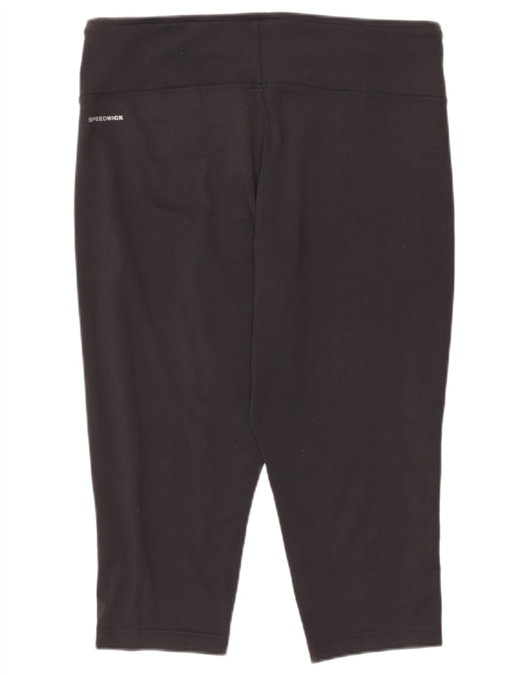 Leggings Capri Mulher Reebok UK 16/18 Grande Poliéster Preto