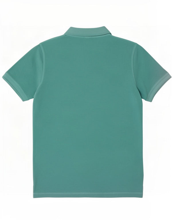 Camisa polo masculina Slim Fit Hugo Boss 2XL algodão turquesa