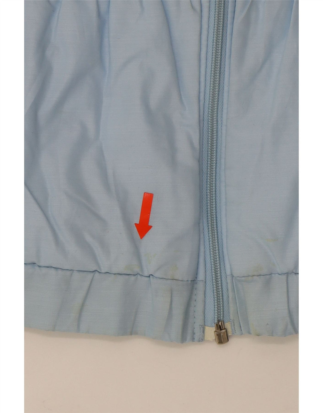 VINTAGE Womens Padded Gilet UK 14 Medium Blue Polyester Vintage Vintage and Second-Hand Vintage from Messina Hembry 