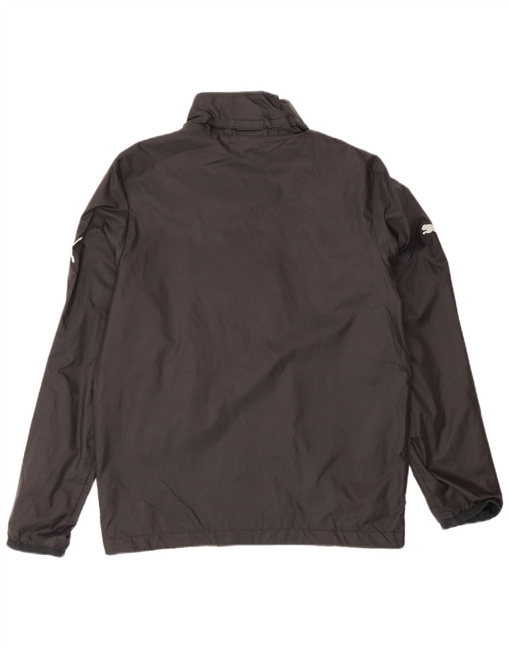 Casaco de chuva Puma Boys 13-14 anos preto poliéster