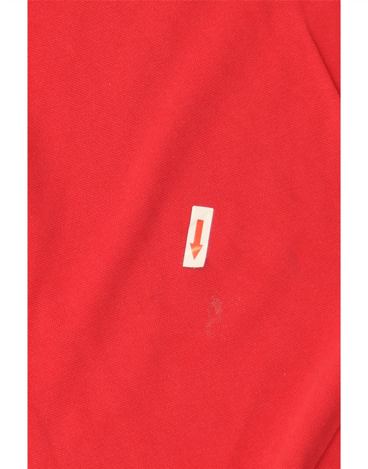 Camisa polo masculina Kappa grande algodão vermelho