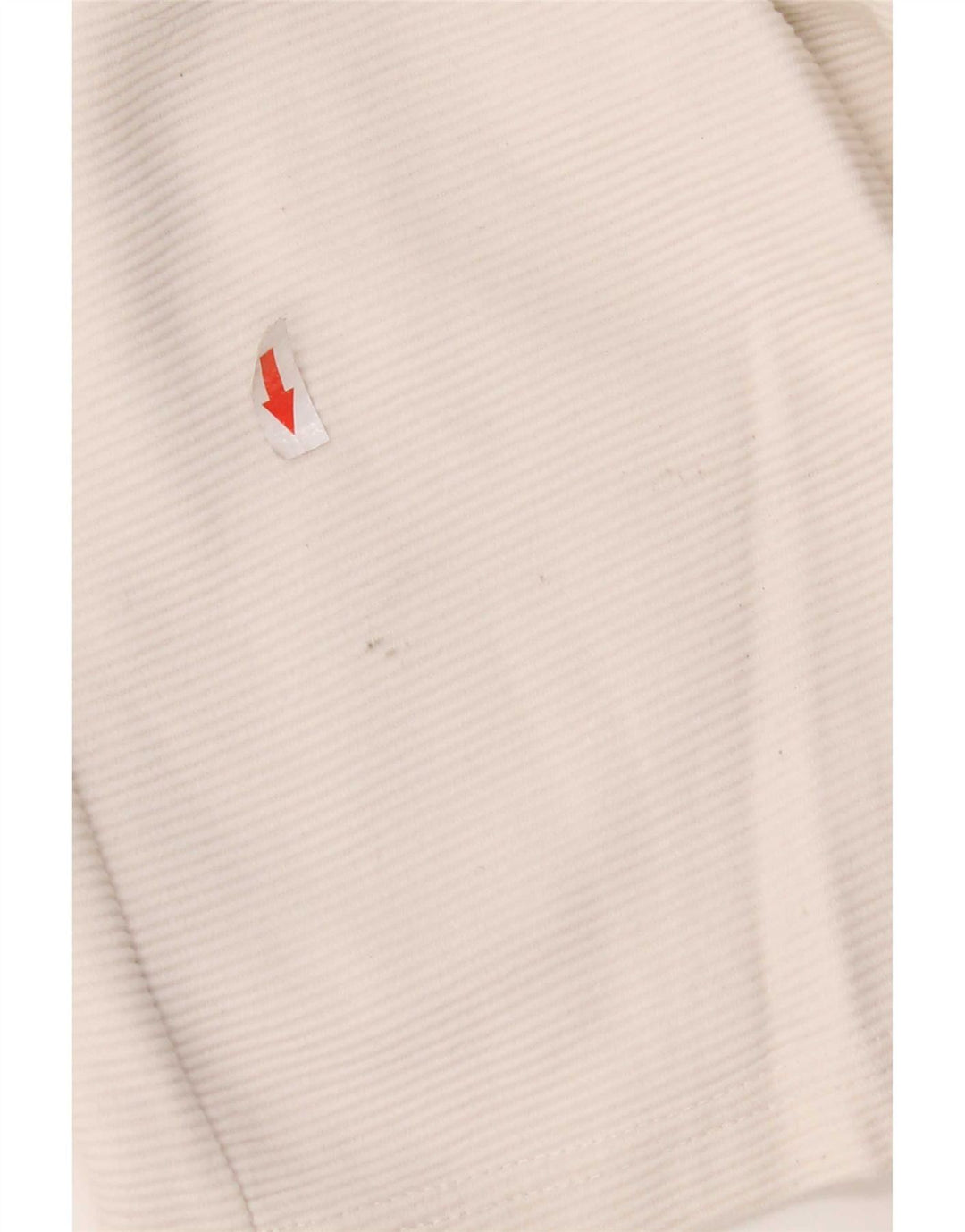 Zara Shorts esportivos masculinos pequenos de algodão listrado branco