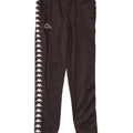 Kappa Mens Graphic Tracksuit Calça Joggers Pequeno Poliéster Preto