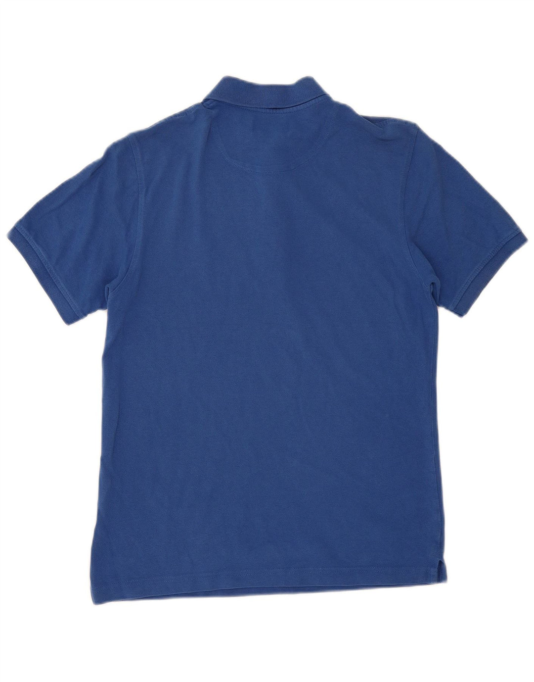 Camisa polo masculina Lyle & Scott de algodão azul médio