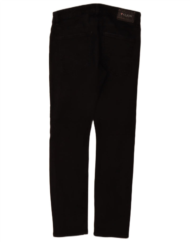 Guess Jeans Slim Masculino W31 L31 Algodão Preto