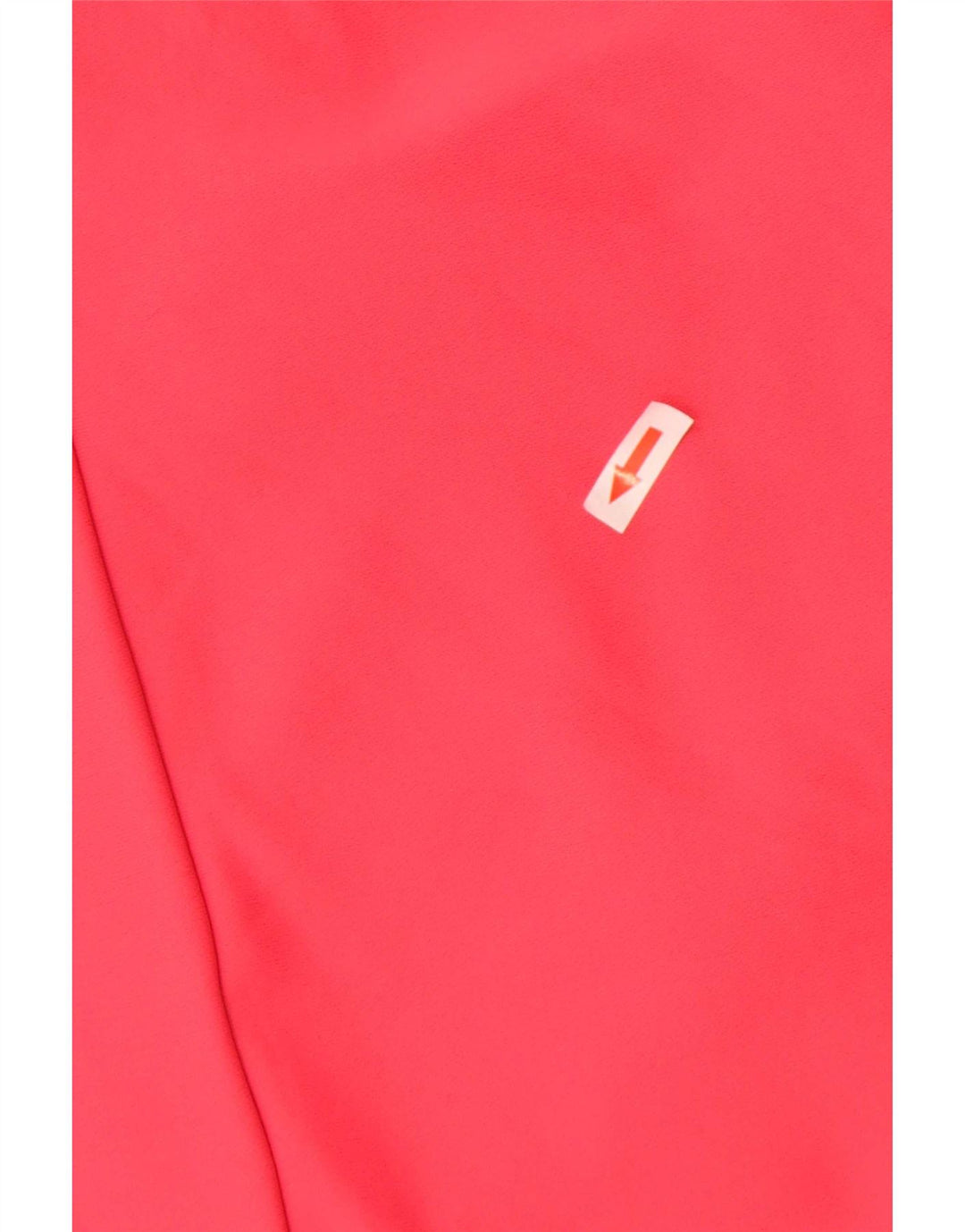 Adidas Womens Tracksuit Top Jacket UK 16 Grande Rosa Poliéster