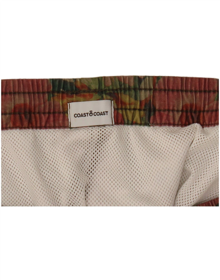Shorts de natação feminino Coast UK 14 médio floral multicolorido