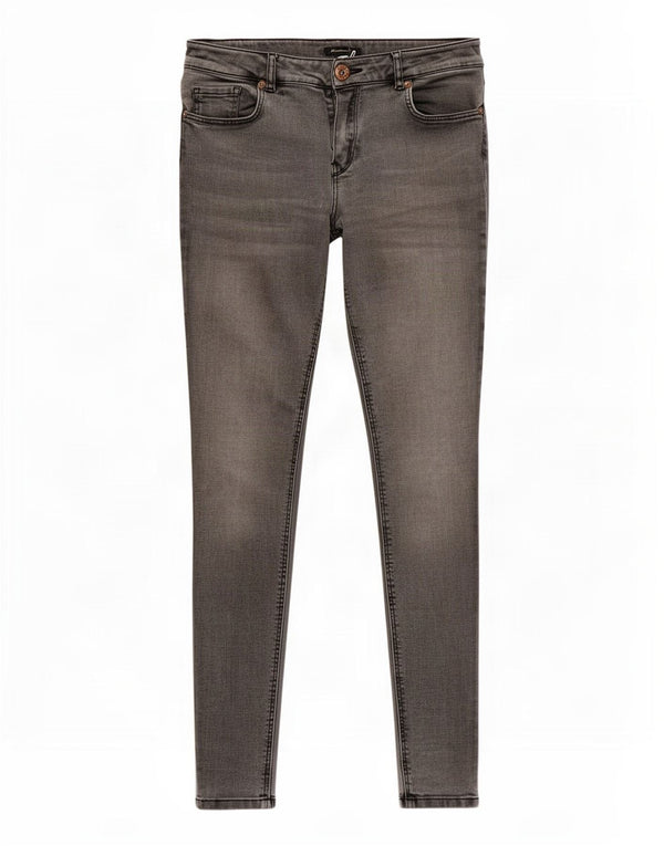 Jeans skinny feminino Massimo Dutti EU 38 pequeno W28 L29 cinza