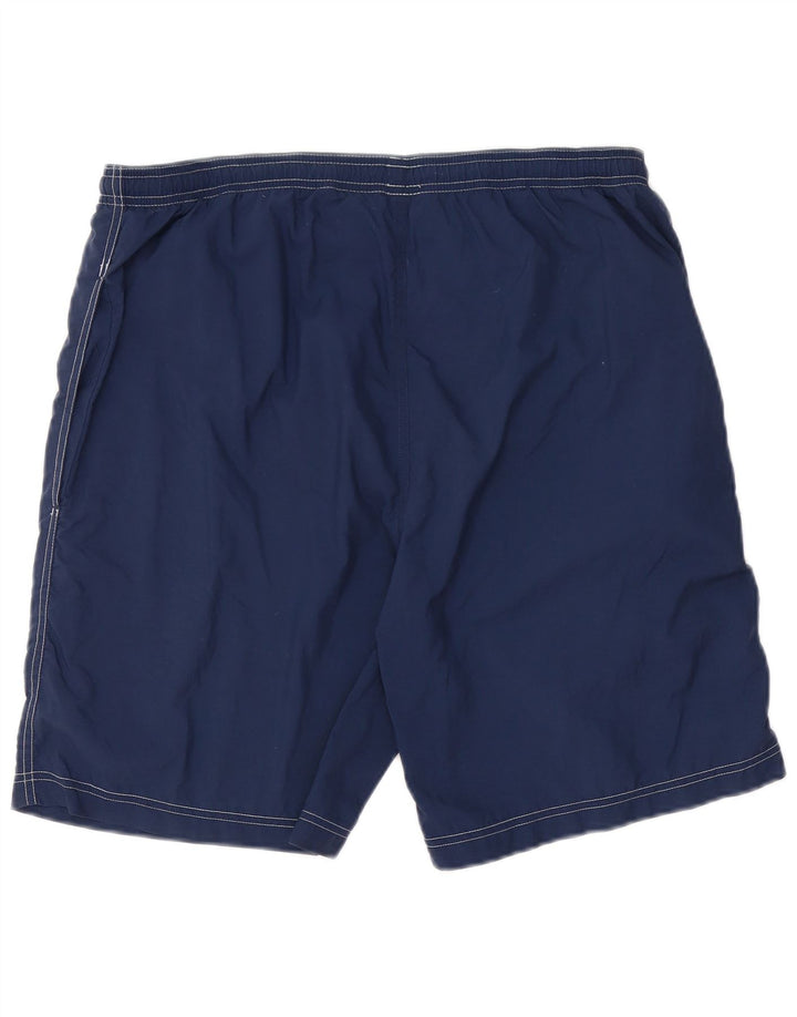 Shorts esportivos masculinos NIKE grandes nylon azul marinho