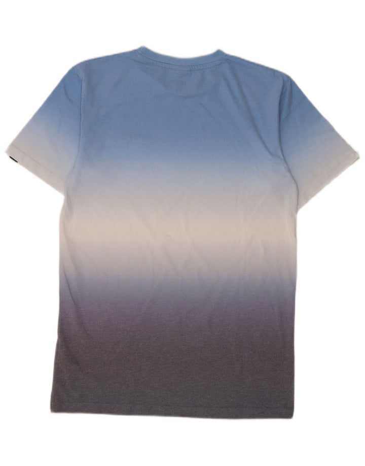 Camiseta masculina Ellesse XS azul colorblock poliéster