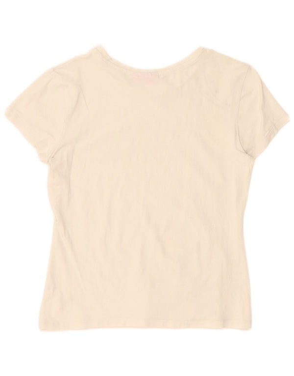 Puma Camiseta Feminina Graphic Top UK 16 Grande Branco