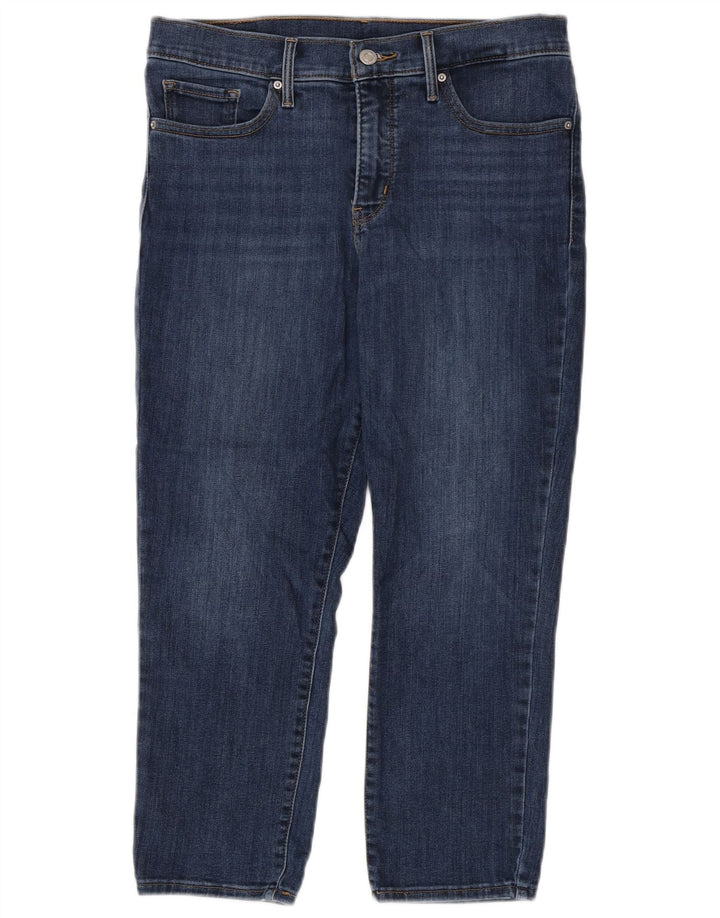 Calça jeans feminina Levi's Capri W30 L23 azul algodão