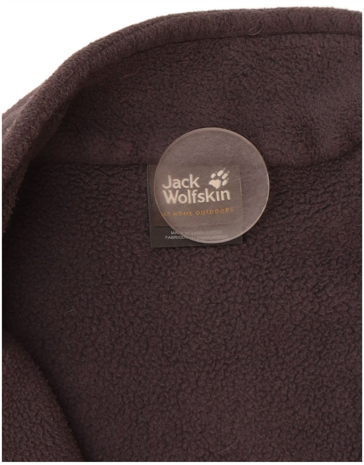 Jaqueta de lã feminina JACK WOLFSKIN UK 18 XL cinza poliéster