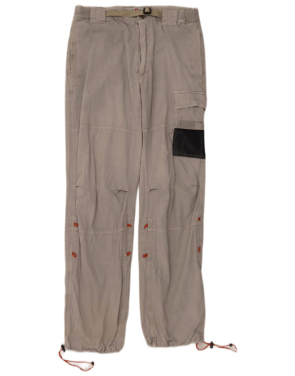 Murphy & Nye Mens Joggers Cargo Calças W33 L32 Algodão Cinza
