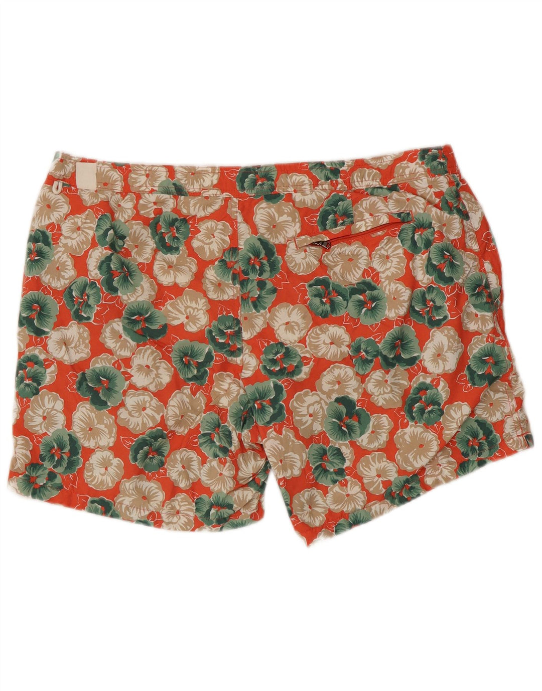 J. Crew Shorts de banho masculino grande floral multicolorido