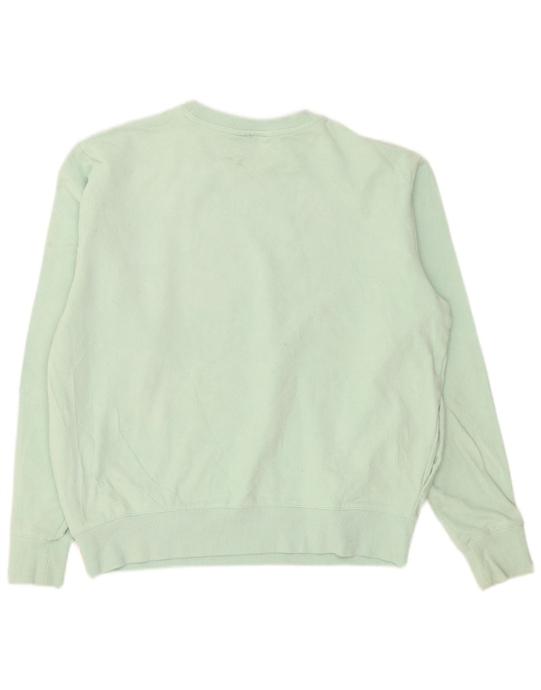 Fila moletom feminino jumper UK 14 médio turquesa algodão