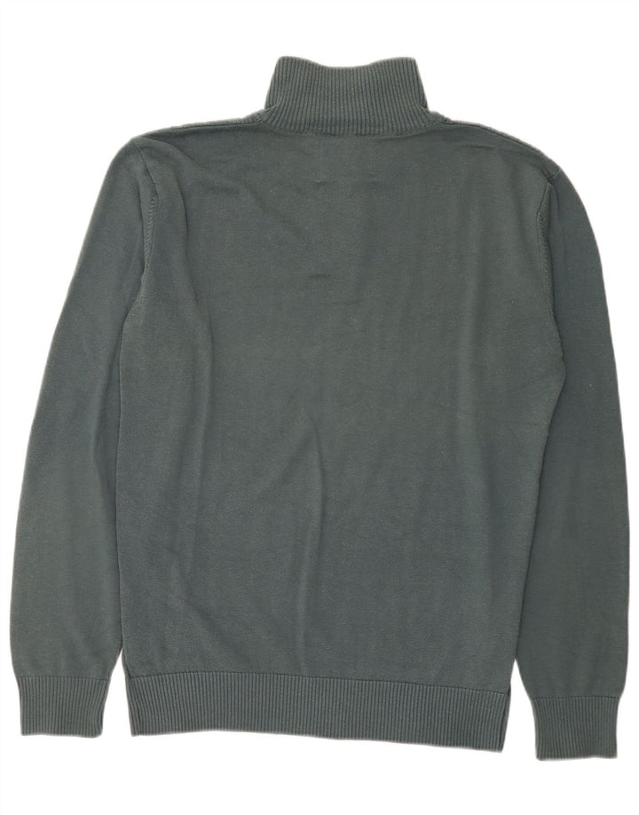 Suéter masculino Jack & Jones com gola redonda e algodão verde XL