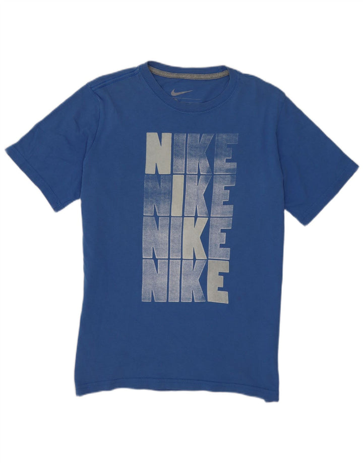 Camiseta Nike Boys Graphic Top 12-13 anos grande azul