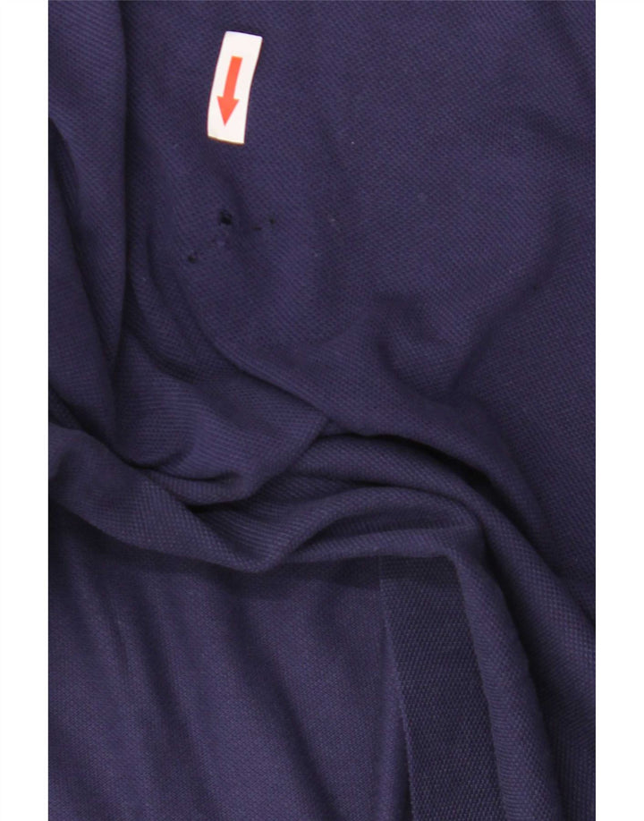 Camisa polo masculina Lacoste tamanho 3 pequeno algodão roxo