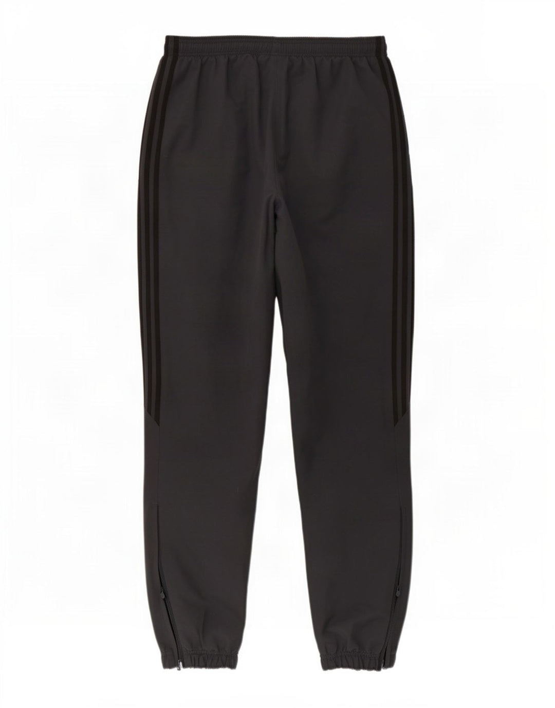 Calça de treino masculina Adidas Joggers grande poliéster cinza