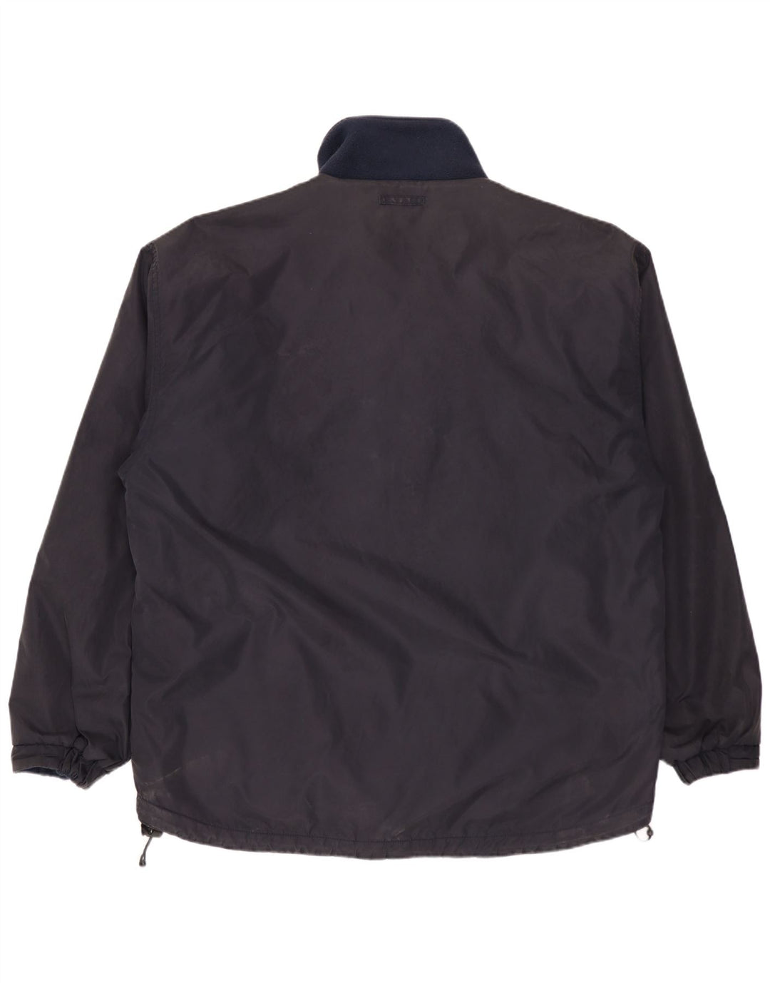 Jaqueta reversível masculina WOOLRICH Reino Unido 40 grande nylon azul marinho