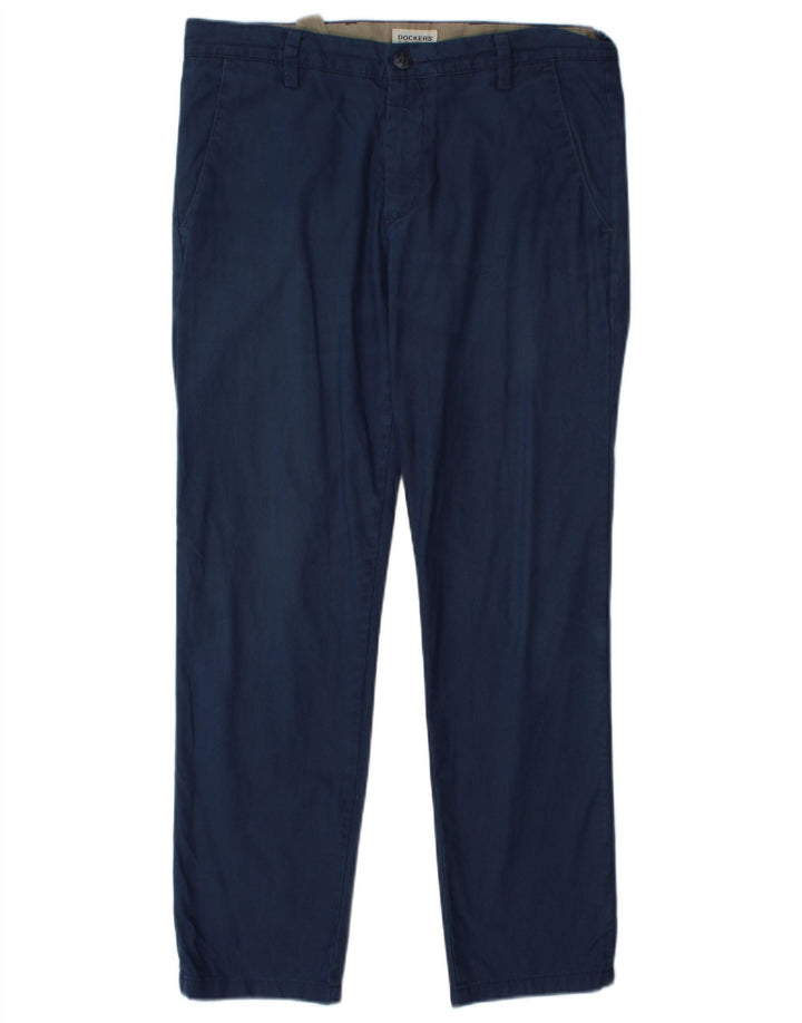 Calça Dockers Mens Extra Sim Fit Chino W32 L29 Azul Marinho