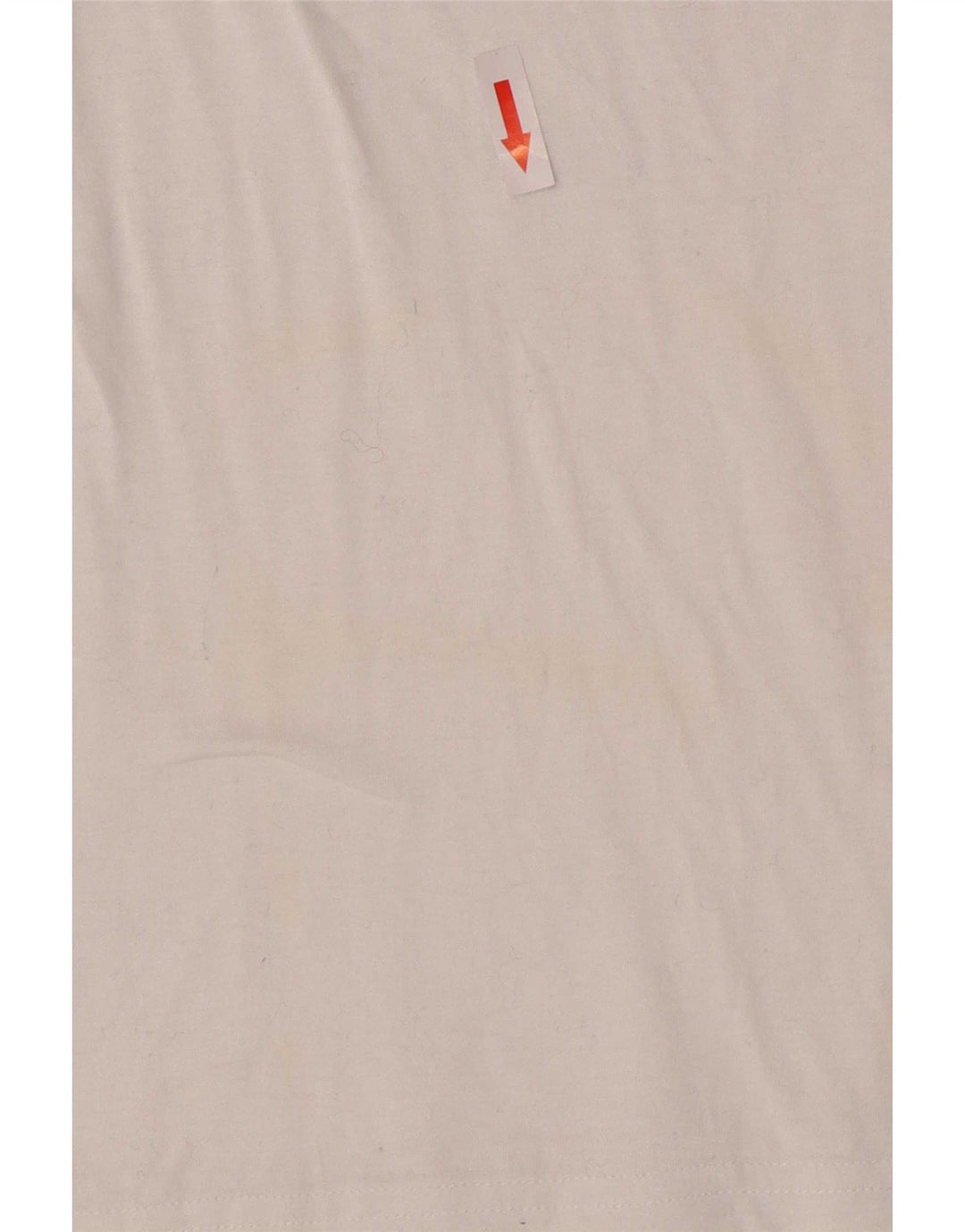 Ellesse camiseta feminina gráfica top IT 44 algodão colorblock branco médio