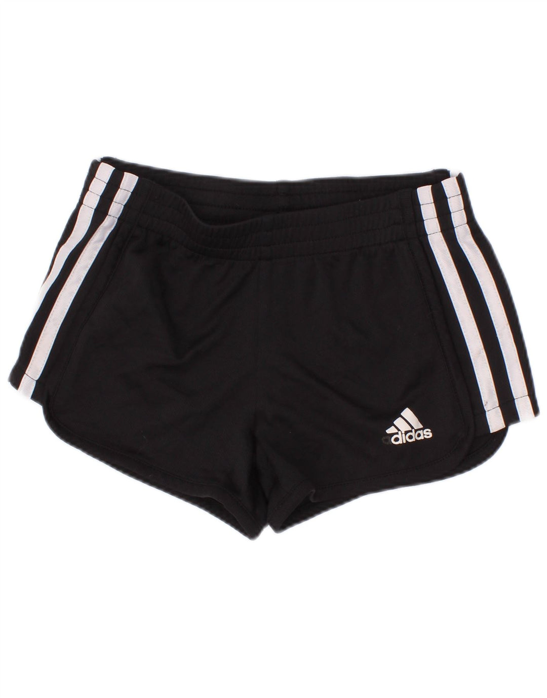 Shorts esportivos femininos Adidas 3-4 anos poliéster preto