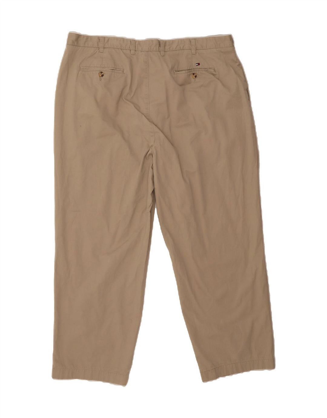TOMMY HILFIGER Mens Pegged Chino Trousers W44 L30 Beige Cotton Vintage Tommy Hilfiger and Second-Hand Tommy Hilfiger from Messina Hembry 