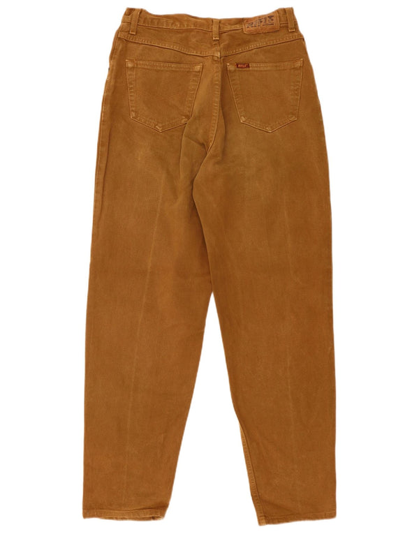 Rifle Mens Tapered Jeans W32 L30 Algodão Marrom