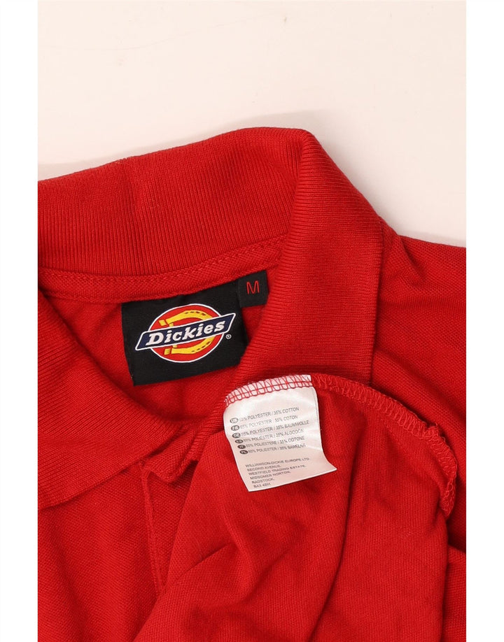 Camisa polo masculina Dickies poliéster vermelho médio