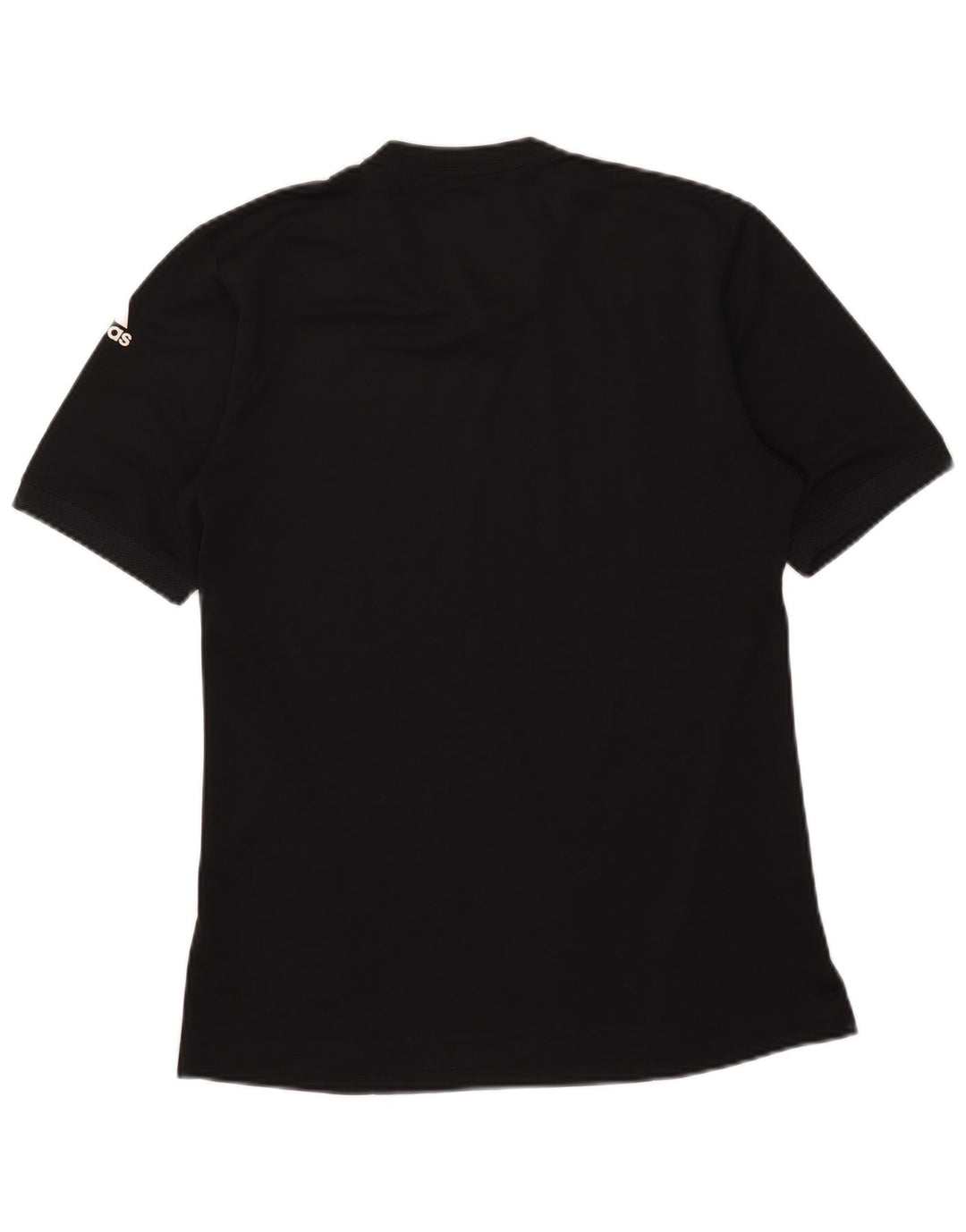 Adidas Mens Climalite Camiseta Top Pequeno Poliéster Preto