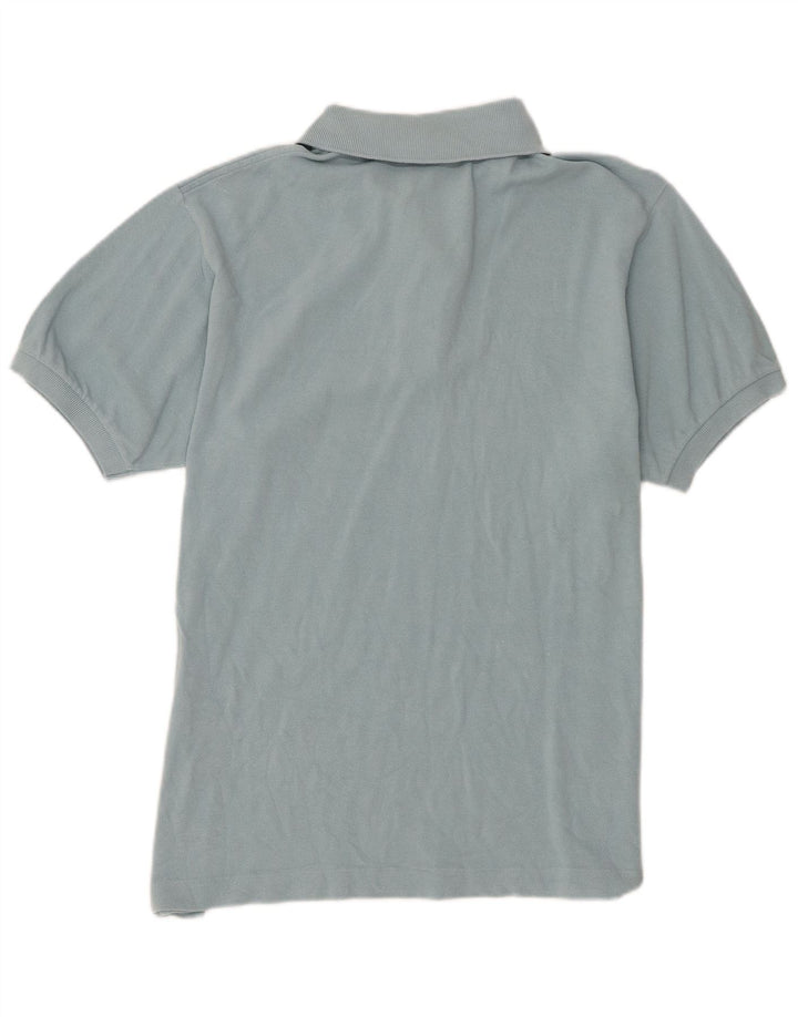 Camisa polo masculina Lacoste tamanho 5 grande algodão azul