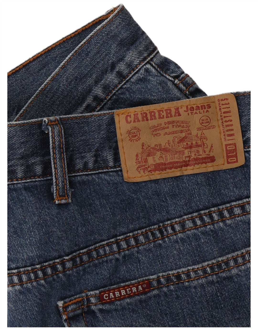 Carrera Jeans Cônicos Femininos W36 L30 Azul