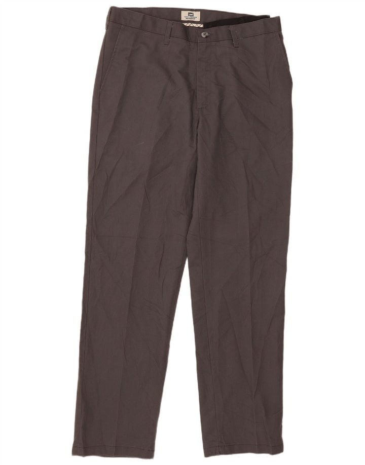Calça Chino masculina Lee Relaxed Fit W34 L34 Cinza Poliéster