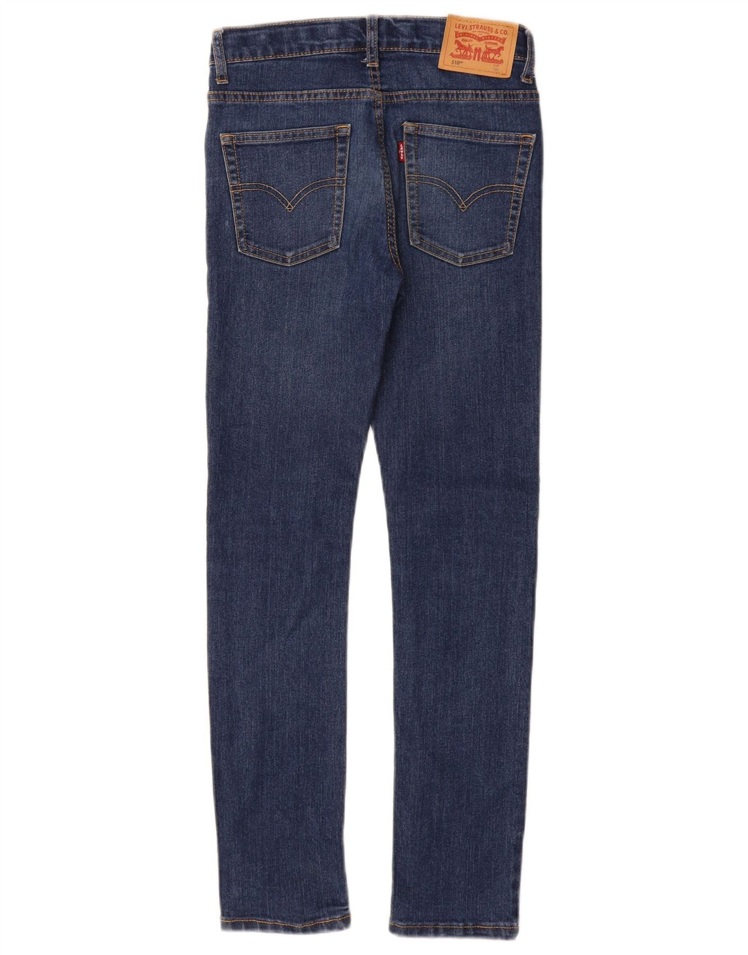 LEVI'S Boys 510 Skinny Jeans 11-12 Anos W24 L28 Azul