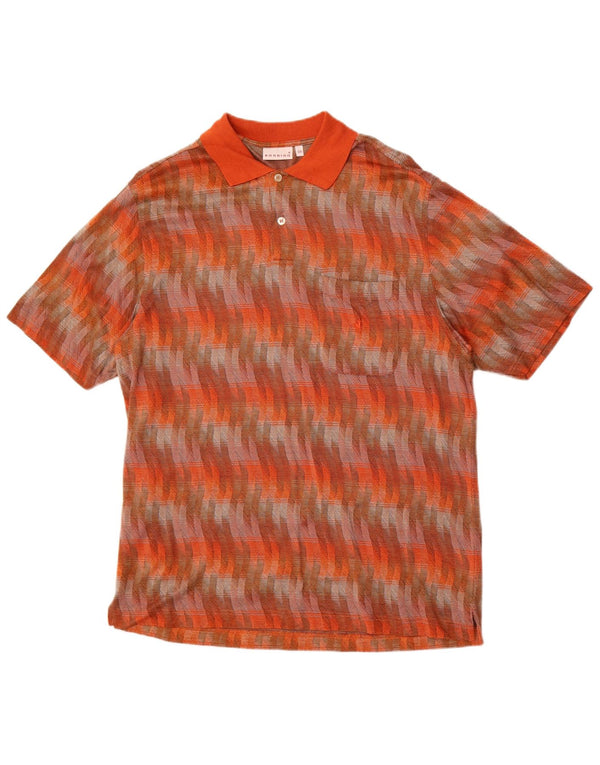 Camisa Polo Masculina Rodrigo IT 54 XL Algodão Listrado Multicolorido