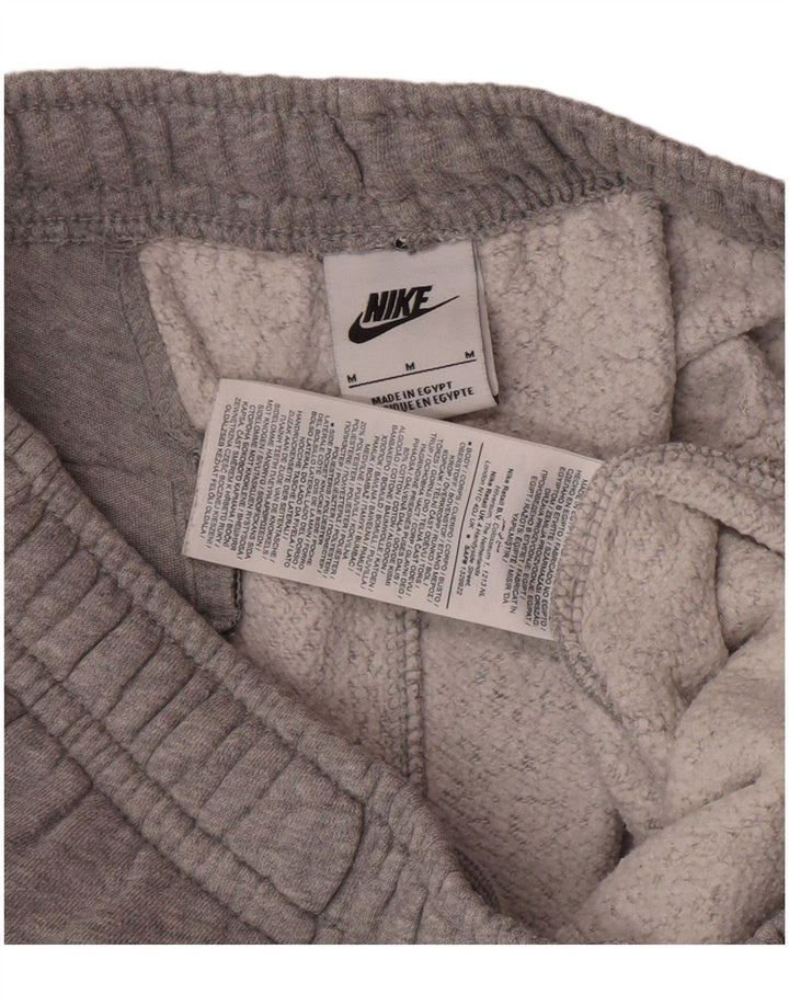 Calça de treino masculina Nike joggers cinza médio algodão