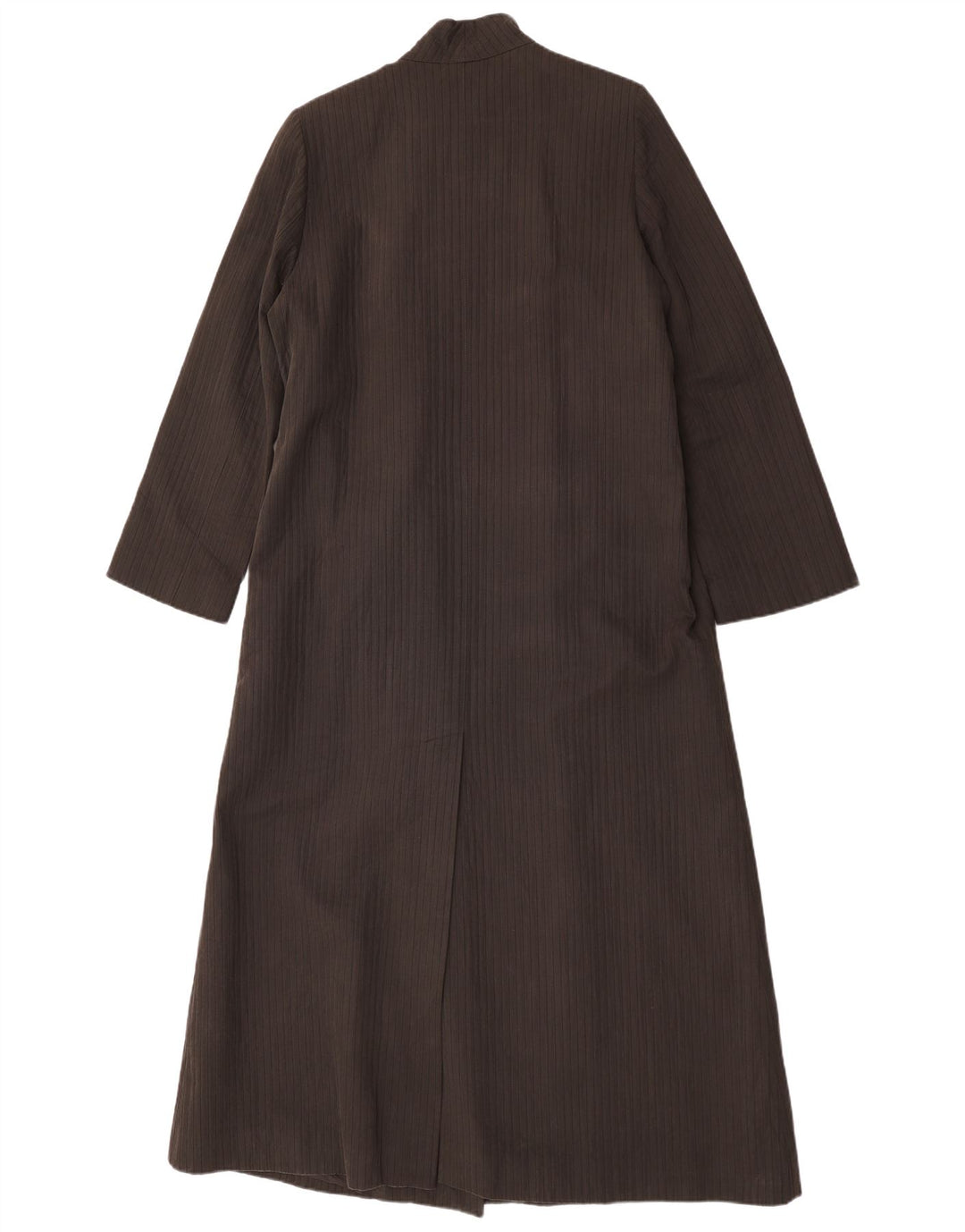 Sobretudo feminino Beate Heymann Reino Unido 12 algodão marrom médio