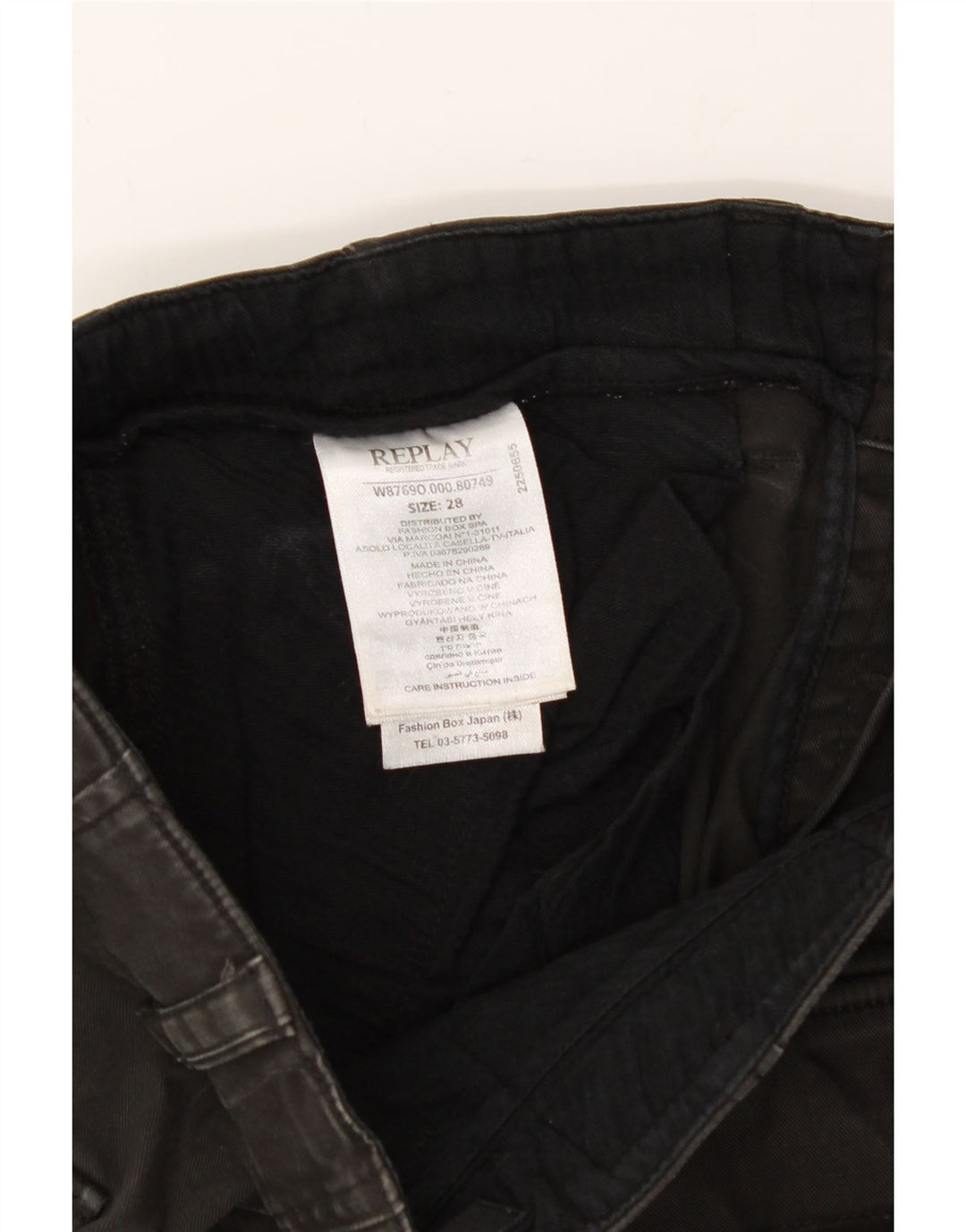REPLAY Mens Joggers Cargo Trousers W28 L27 Khaki Cotton Vintage Replay and Second-Hand Replay from Messina Hembry 