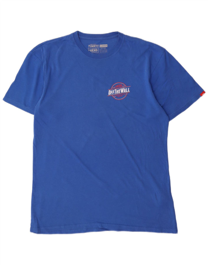 Camiseta VANS Masculina Classic Graphic Top Grande Algodão Azul