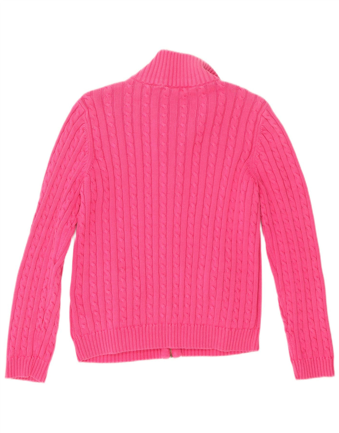 Suéter cardigã feminino Ralph Lauren Reino Unido 8 pequeno rosa