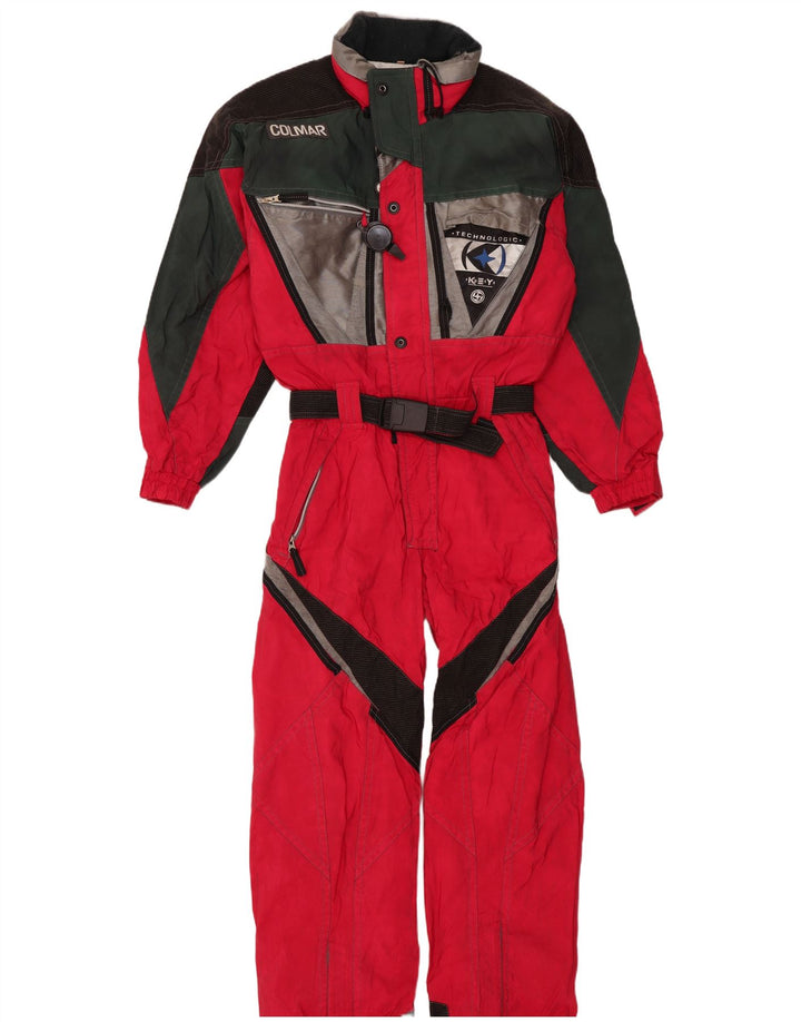 Macacão de esqui gráfico masculino Colmar IT 48 Medium Red Colourblock
